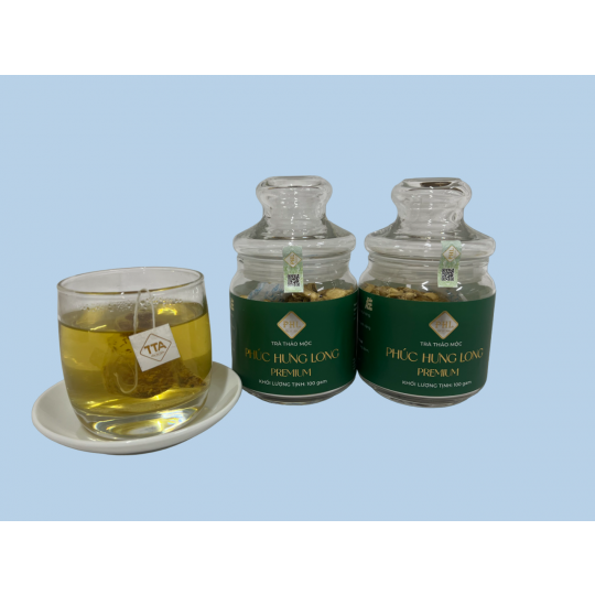 Trà Thảo Mộc Phúc Hưng Long Premium Rễ Thái Lát